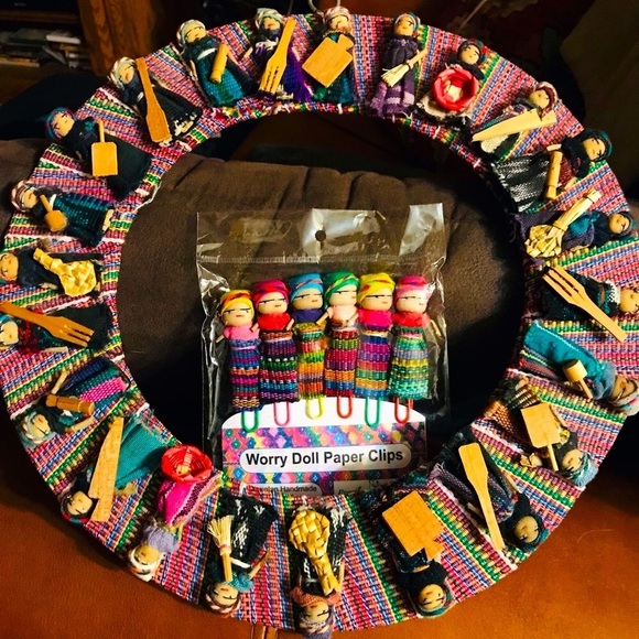 Guatemala Maýan Indian Worry Dolls Set - Picture 2 of 5